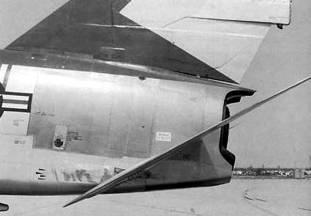 Empennage monobloc du YF-107