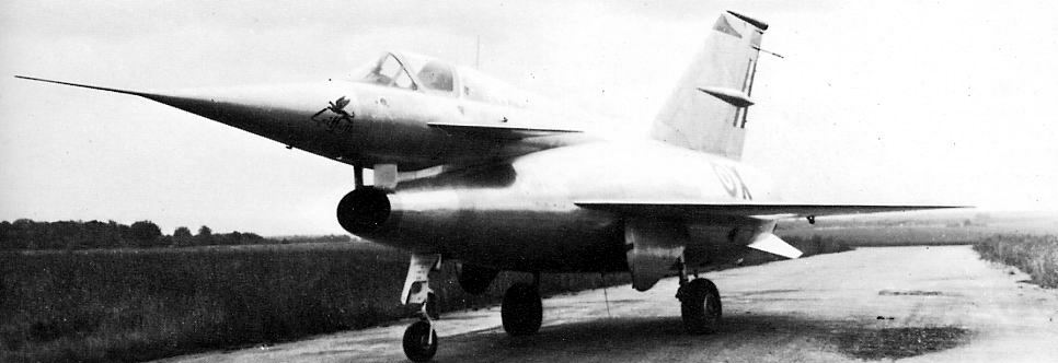 Le Griffon 01 avec sa petite entrée d'air