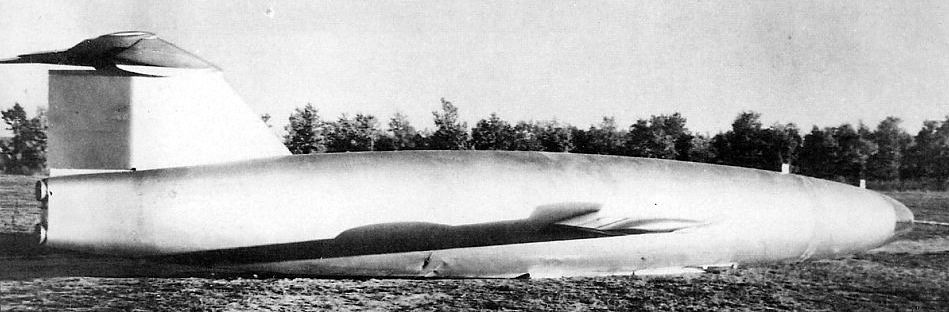 Le "346-2" après son atterrissage sur le ventre en 1949