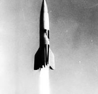 Une fusée A-4 en vol